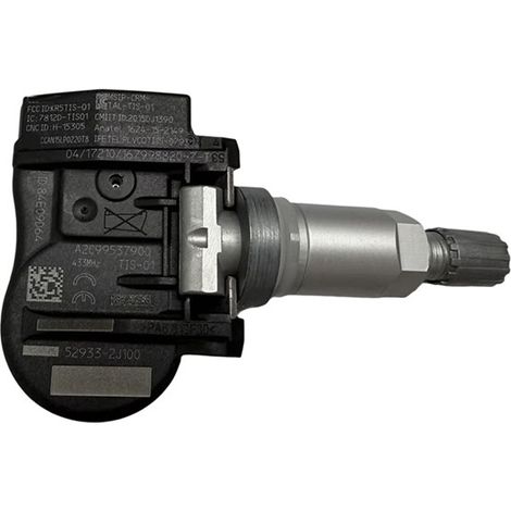 6 colors: Black Materials: Metal and plastic 433 MHz tire pressure monitoring system (TPMS) sensor for motor vehicles (1/5)