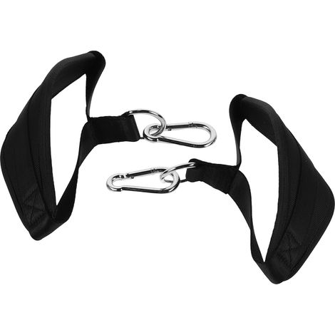 2 sangles suspension abdos barre traction, légères/confortables, renforcement abdominal/levée jambes (1/5)