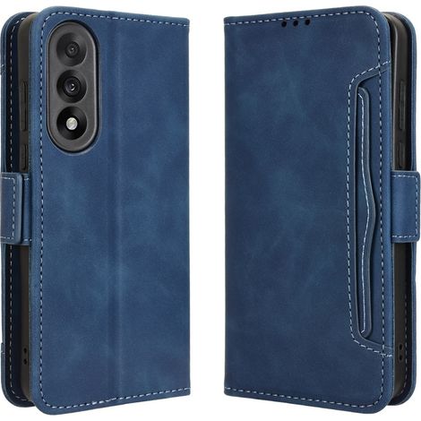 Funda tipo libro para OnePlus Nord 5, con ranura para tarjeta, color azul marino. (1/5)