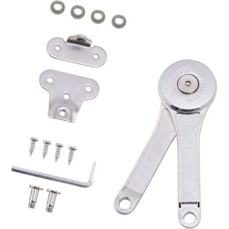 Tige de support hydraulique — Ferrure de pliage pour portes d'armoire (1/5)