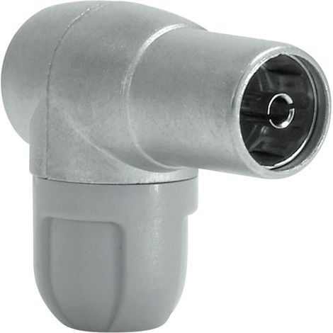 Conector antena tv acodado blindado hempra cei Ø9,5mm televe