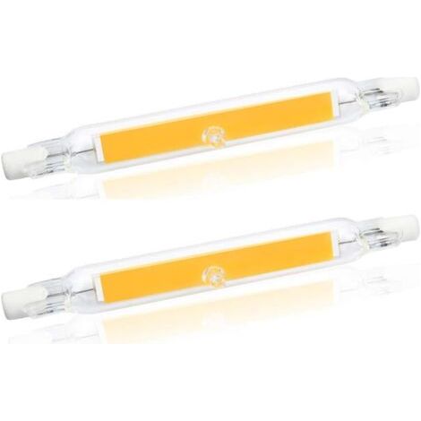 5W R7s 78MM Ampoule LED de J78 COB filament, 500 lumens 360 degrés, 30W 48W 50W équivalent (2pcs, Lumière du jour 4000K) (1/5)