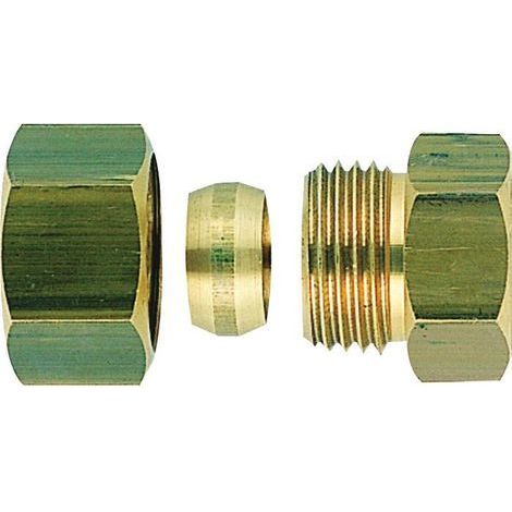 TAISHENGDA-Raccord bicône droit laiton - F 3/4' - Diamètre 18 mm (1/5)