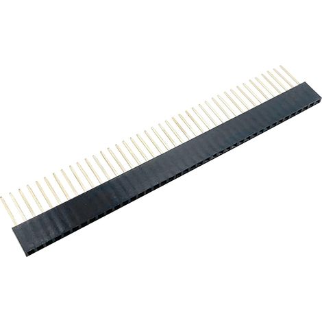 Connecteur Embase 40 Broches - Lot de 10 - Pas 2,54mm - Pour Carte PCB Arduino (1/5)