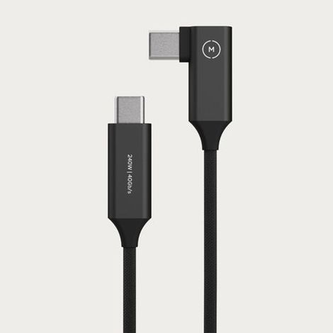 Moment Superflex Right-Angle USB-C to USB-Cable 23 cm (1/2)