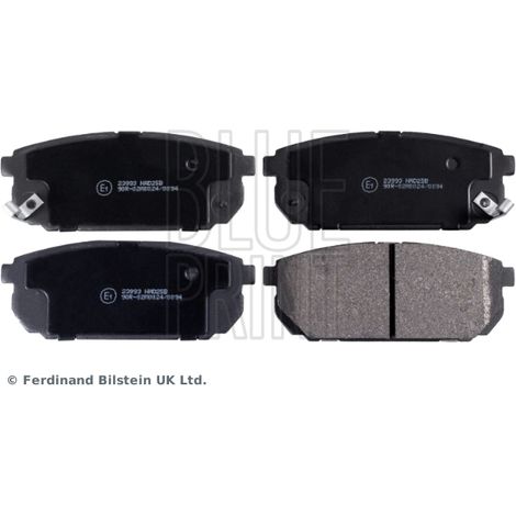 Kit de plaquettes de frein, frein à disque Blue Print ADG04259 KIA 58302-3ED00