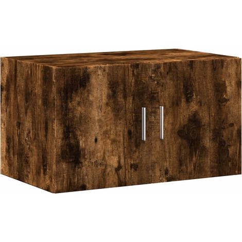 Maison Exclusive - Mobile a Parete Rovere Fumo 70x42,5x40 cm in Legno Multistrato