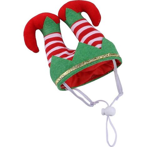 Accessoires pour chiots de compagnie, robe drôle en forme de clown rayé, couvre-chef, costume d'Halloween, cadeau