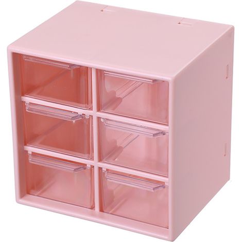 Boîte De Rangement Avec Tiroirs Amovibles - Pour Fournitures De Bureau Et Accessoires - 1 Unité (1/5)
