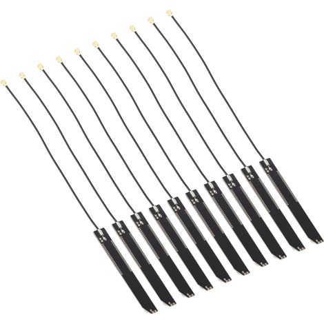 10 antennes internes PCB 433MHz 5dBi NZ‑433‑PCB‑001, antenne omnidirectionnelle avec connecteur IPEX UFL intégré (1/5)