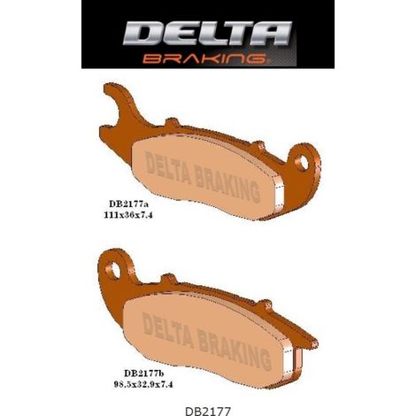Pastillas De Freno Delanteras Delta Fantic 200 TZ 200 ER Caballero Regolarit