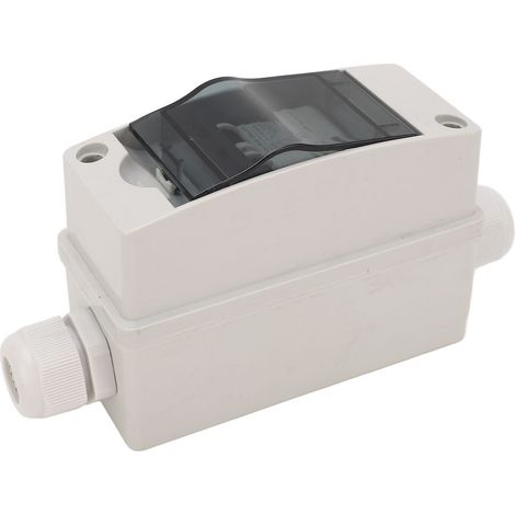 Disjoncteur Solaire 63A PV DC Miniature avec Coffret IP65, 12-400V DC / 90-400V AC (1/5)