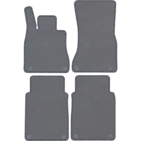 S-Klasse X223 Maybach Long ab 2020. Spezielle Fußmatten – EVA HONEYCOMB GRAY (1/5)