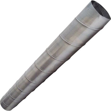 Conduit spiralé acier galvanisé D 200 mm longueur 3 m S&P (UNELVENT) 904284