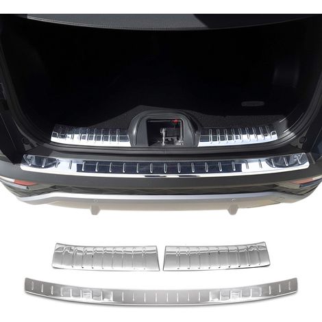 OMAC Kit Protection de Pare-Chocs arrière Compatible avec Hyundai Tucson mk4 2022-2026 Brillant inox 3Pcs (1/5)
