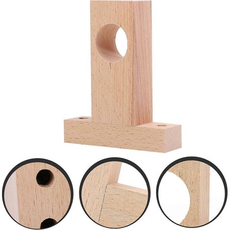 2 supports décoratifs pour tringle à rideaux-11.5x9.7cm (1/3)