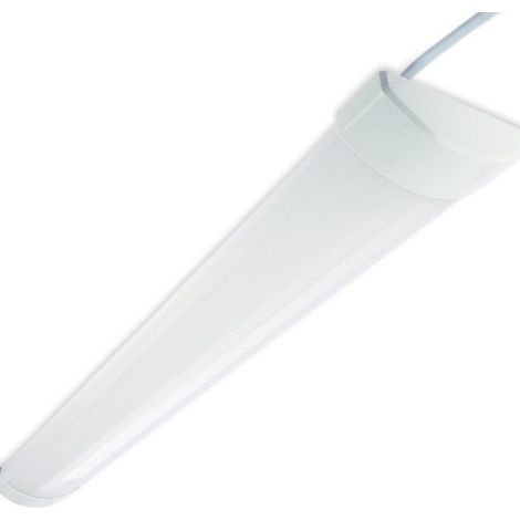 Arum Lighting – Réglette LED extra plate 16W IP40 1800Lm 60cm – Lumière blanche neutre 4000K – Pour intérieur – Durée de vie 25000h (1/4)