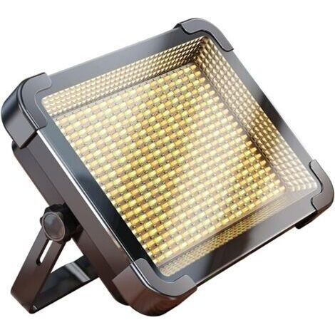 Lampe de barbecue rotative rechargeable avec aimant puissant pour poêle et couvercle résistant à la neige (1/5)