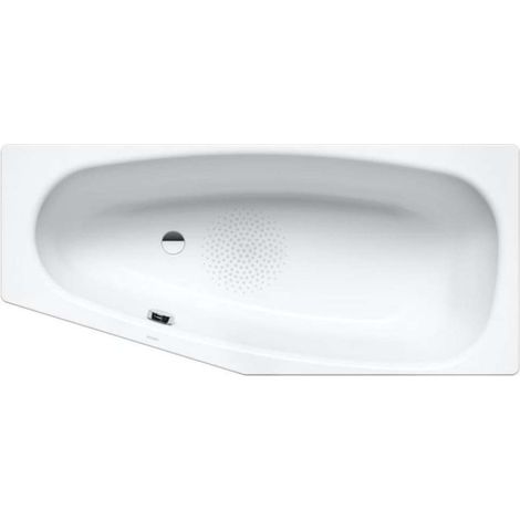 Kaldewei Advantage - Bañera asimétrica Mini izquierda 836, 157x70/48 cm, antideslizante, efecto Perl, blanca 225230003001 (1/2)