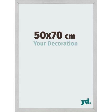 yd. - Cadre photo 50x70 - Acier Inoxydable - MDF - Bologna (1/5)