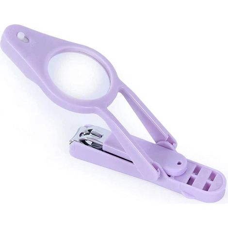 Loupe lumineuse LED 2024, coupe-ongles, portable, pliable, résistant aux éclaboussures, pratique pour la maison, multifonction pour les ongles (1/5)