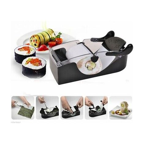 MACCHINA SUSHI MAKER PERFECT ROLL ARROTOLA MAKI MACCHINA PER INVOLTINI CUCINA (1/3)