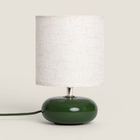 Lámpara de Mesa Cerámica Nori S Verde