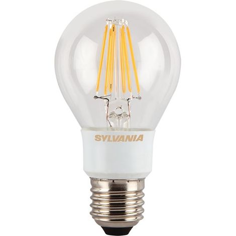 SYLVANIA - TOLEDO RETRO DIMM GOCCIA A60CHIARA LED 560LM E27