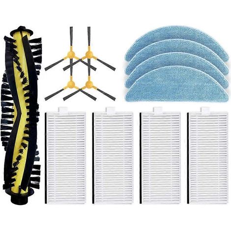 Pour Webber TANGO Star pièces de rechange et accessoires brosse principale et latérale filtre HEPA chiffon de lavage (1/5)