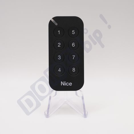 Nice – Télécommande 8 canaux MYGO8 – Compatible O-Code et O-Code/A – Rolling Code 433,92 MHz – Portée jusqu'à 200 mètres (1/4)