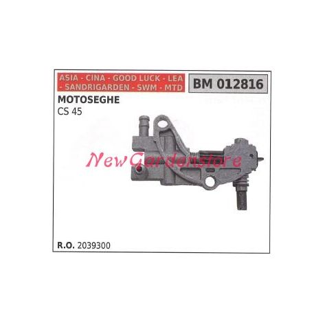 Pompa olio CINA motore motosega CS 45 012816