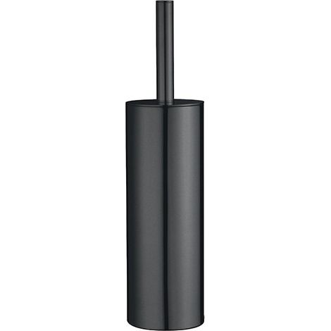 Porte Balai A Poser Ambiente Chrome Noir Brosse Robinetterie AMBIENTE - CRISTINA ONDYNA AM25375