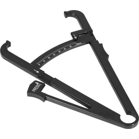 Pince à plis cutanés Slim Guide, balance de mesure précise, testeur de perte de poids, noir (1/5)