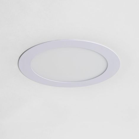 Dalle LED 12W Ronde Extra-Plate Coupe Ø 155 mm 5000K Blanc froid