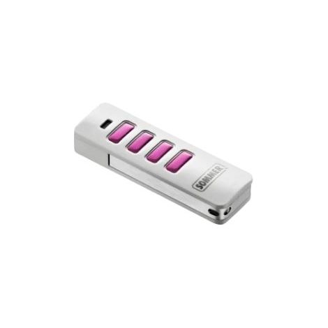 SOMMER Pearl Vibe 4019 Fernbedienung Sender weiß mit rosa Tasten - SOMloq2 - 868 MHz - 4 Kanäle - 4019V003