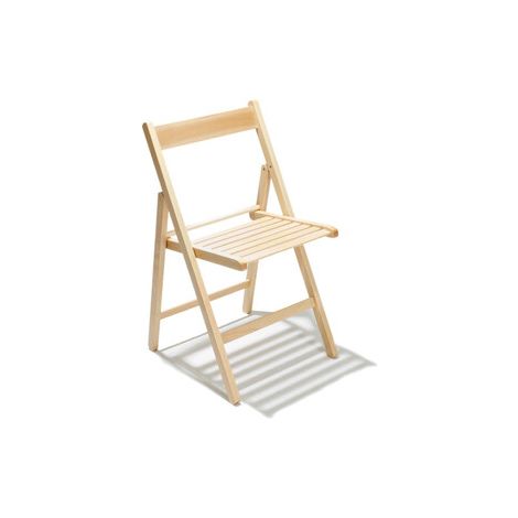 SEDIA PIEGHEVOLE LIBERTY NATURALE 4 PZ