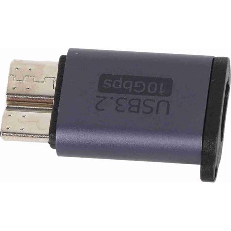Adaptateur Micro B vers USB-C femelle 10 Gbit/s portable pour téléphone, ordinateur portable et PC (1/5)