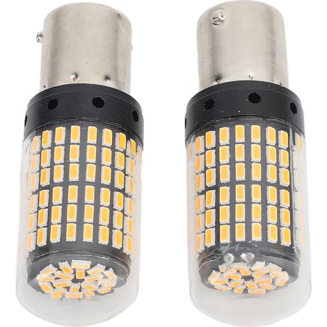 1156 Gelbe, stroboskopfreie, superhelle LED-Lampe für Bremslicht und Blinker – 2er-Pack, Ersatz-Blinkerlampe (1/5)