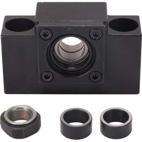 Bloc De Support De Vis À Billes - Acier Carbone - Pour Vis SFU1605 SFU1204 - Précision Élevée - Rotation Stable - 1 Pièce (1/5)