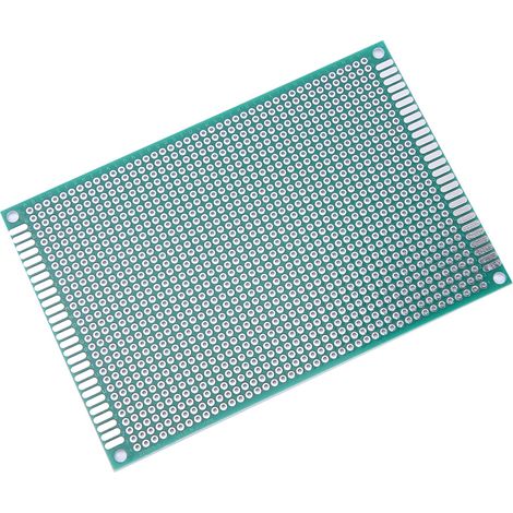 Plaques d'essai de circuits imprimés double face étamées de 10 x 8 x 12 cm (1/5)