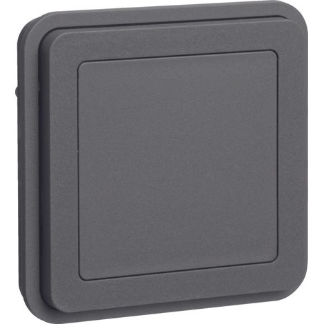 obturateur - associable - gris - hager cubyko wna157 (1/5)