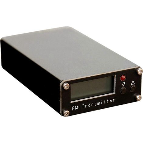 FM-Transmitter mit Digitalanzeige, 0,5 W, 500 mW, Stereo, 76–108 MHz