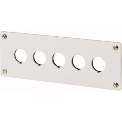 Eaton M22-E5 216546 Telaio da incasso 5 posizioni di montaggio (Ø x A) 22 mm x 72 mm Grigio 1 pz. (1/2)