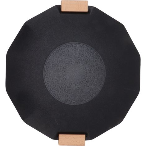 Plaque de Barbecue Antiadhésive 40cm/15.7in, Diffusion Uniforme de Chaleur, Isolation Thermique Anti-Brûlure, pour Fêtes et Camping (1/5)