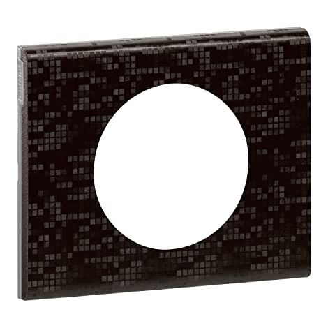 Legrand Placa Cuero Pixel acabado elegante 10,8x9,6 cm