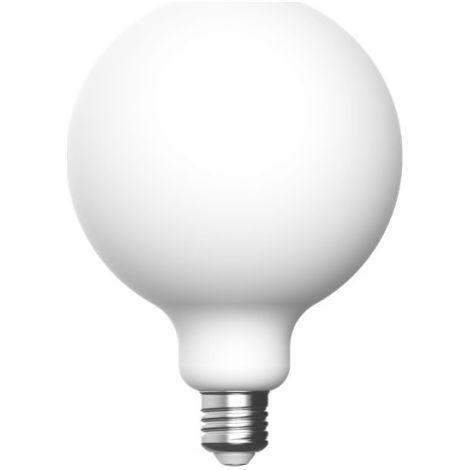Globe LED Blanc Ø95 mm - 2700 K - Dimmable - Verre Porcelaine Mat