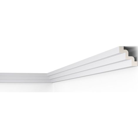 Corniche NMC Z52 ARSTYL Noel Marquet Moulure décorative Corniche de plafond design moderne blanc 2 m (1/4)