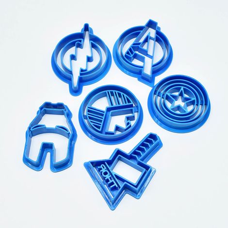 Avengers-Schokoladenformen mit Muschel-, Seestern- und Fischschwanzmotiven – DIY-Silikonform 02 (1/5)