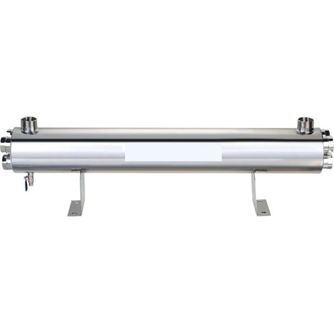 Système de Filtre à Eau Stérilisateur d'eau UV SS304 48 GPM 220W SSV-5925-4P Système d'infection UV Dis, stérilisateur de débordement de Traitement de l'eau (1/5)