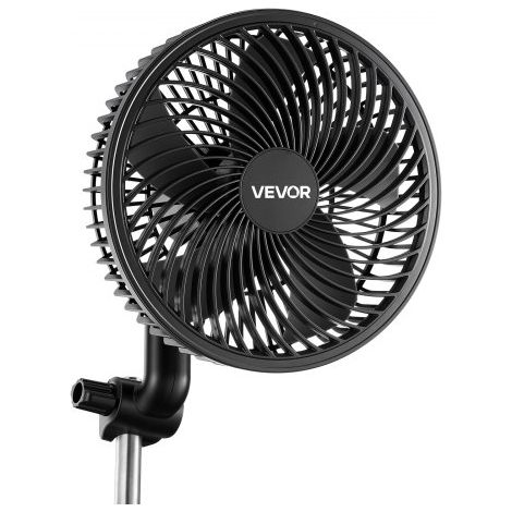 Ventilateur de Culture à Pince Ventilateur Oscillant pour Tente (1/5)